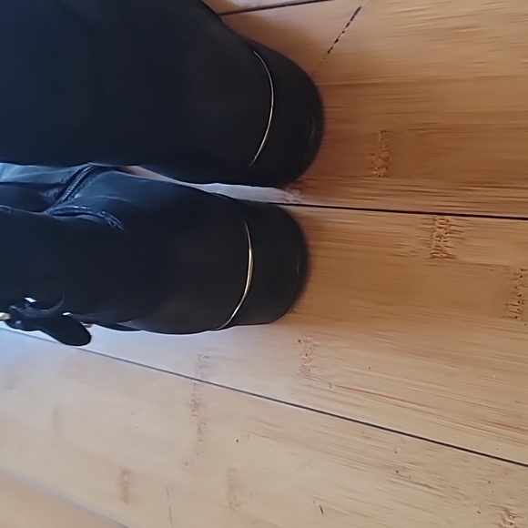 STEVE MADDEN ALBANY WESTERN COWGIRL RIDING BUCKLE BOOTS WOMEN SIZE 9.5 - Picture 3 of 11